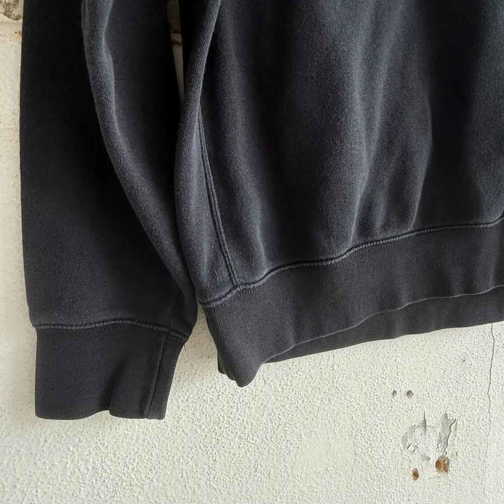 Vintage Nike Sweatshirt Just Do It Spellout Logo Crewneck Mens M‎ Black Pullover
